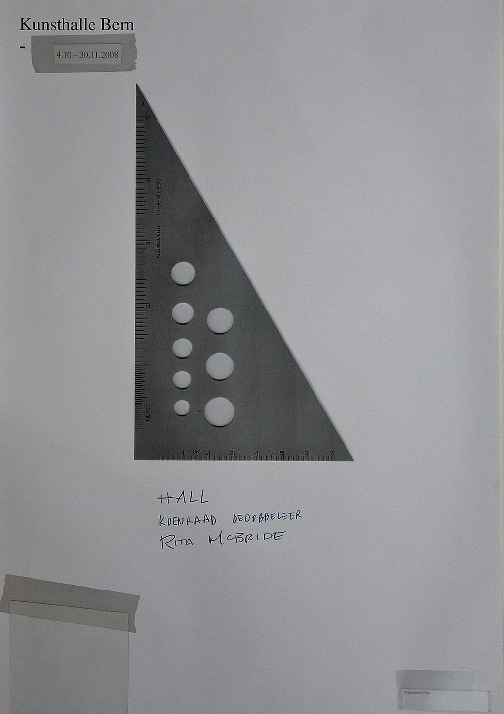 Hall Koenraad Dedobbeleer Rita McBride