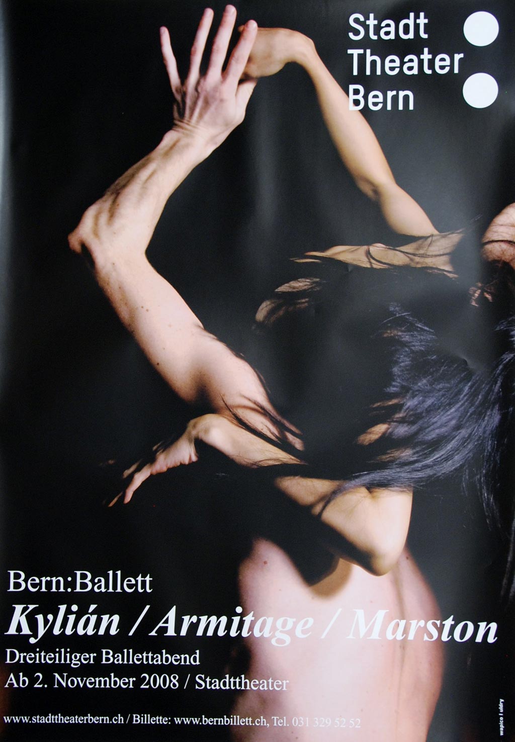 Bern: Ballett - Kylian / Armitage / Marston