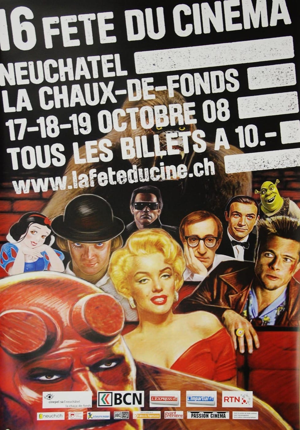 16. Fête Du Cinéma Neuchâtel 2008