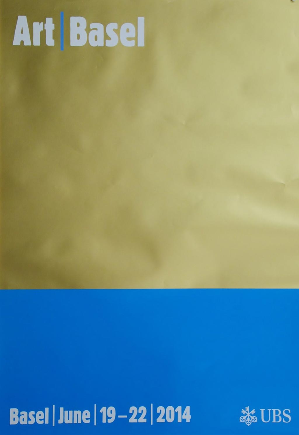 Art Basel 2014 (gold/blau)