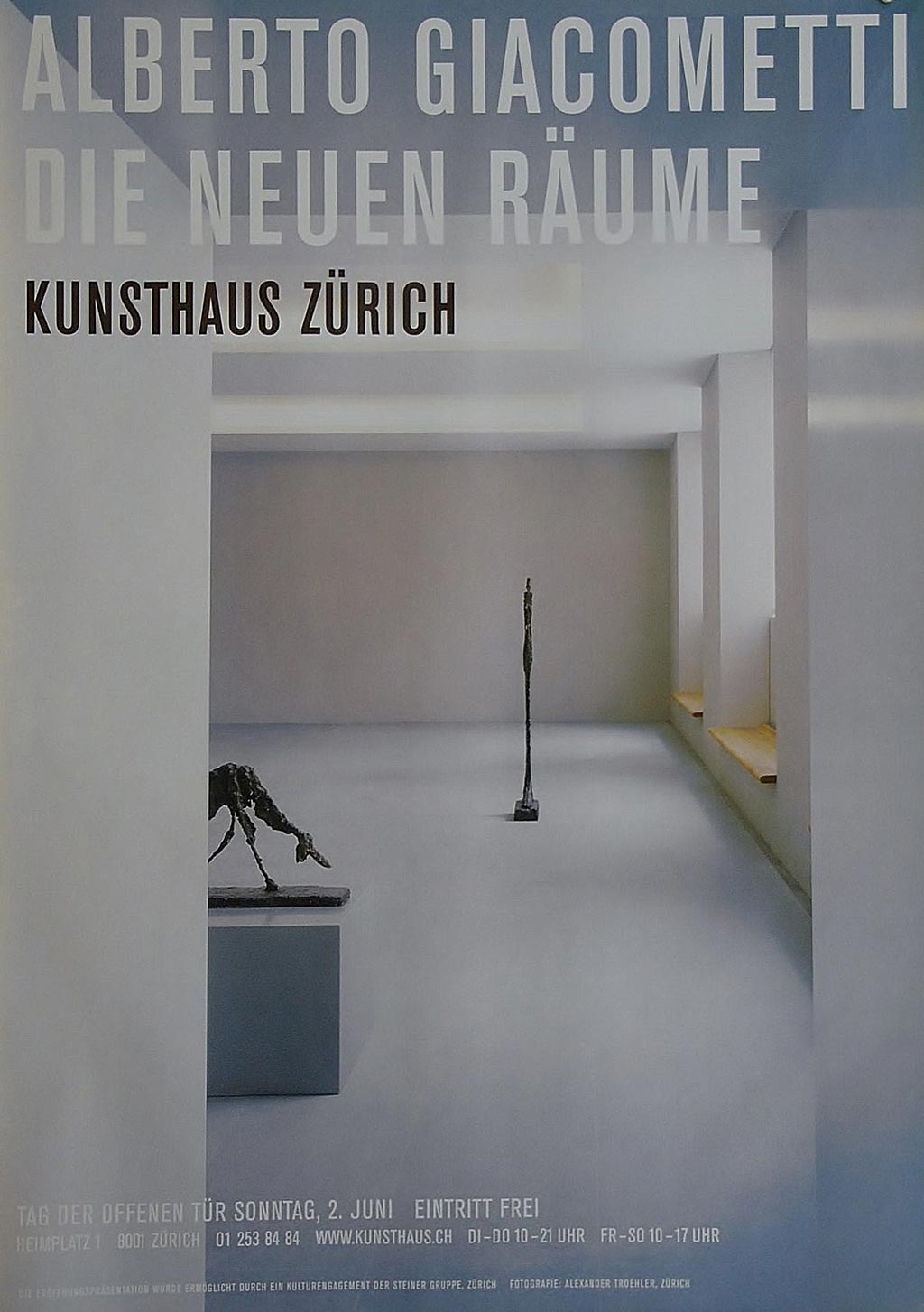Alberto Giacometti die Neuen Räume