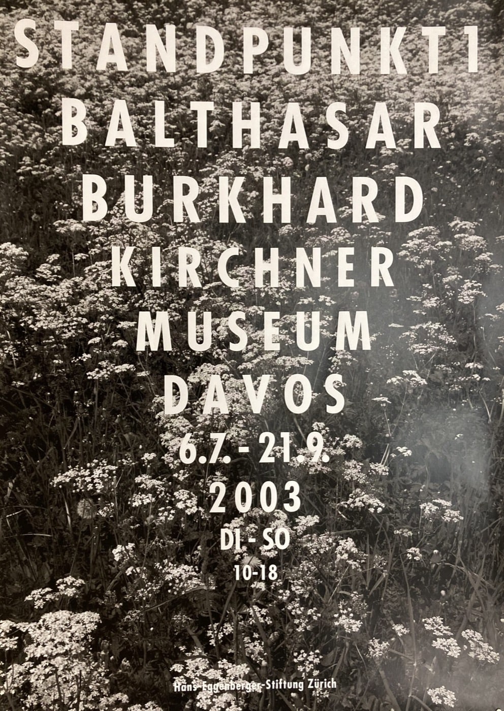 Standpunkt 1 Balthasar Burkhard