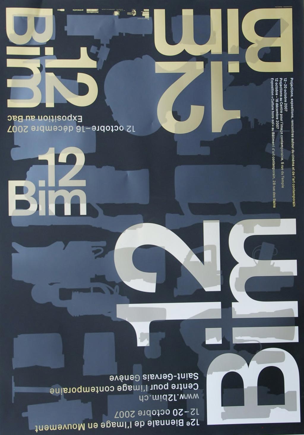12e Biennale de l'image en mouvement