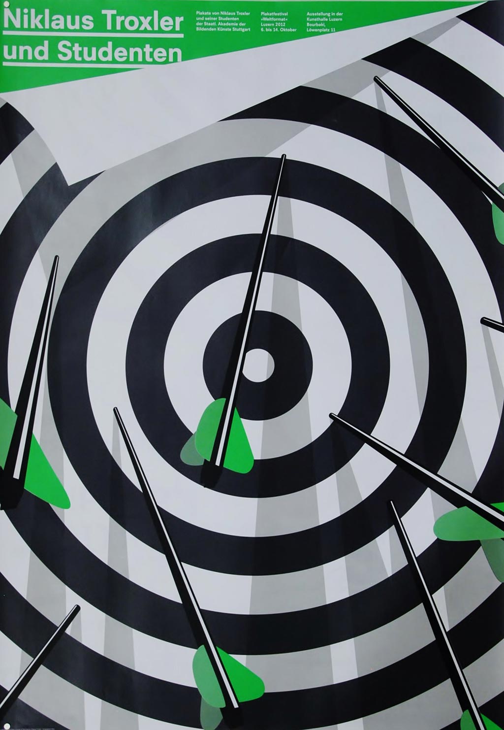 Niklaus Troxler und Studenten