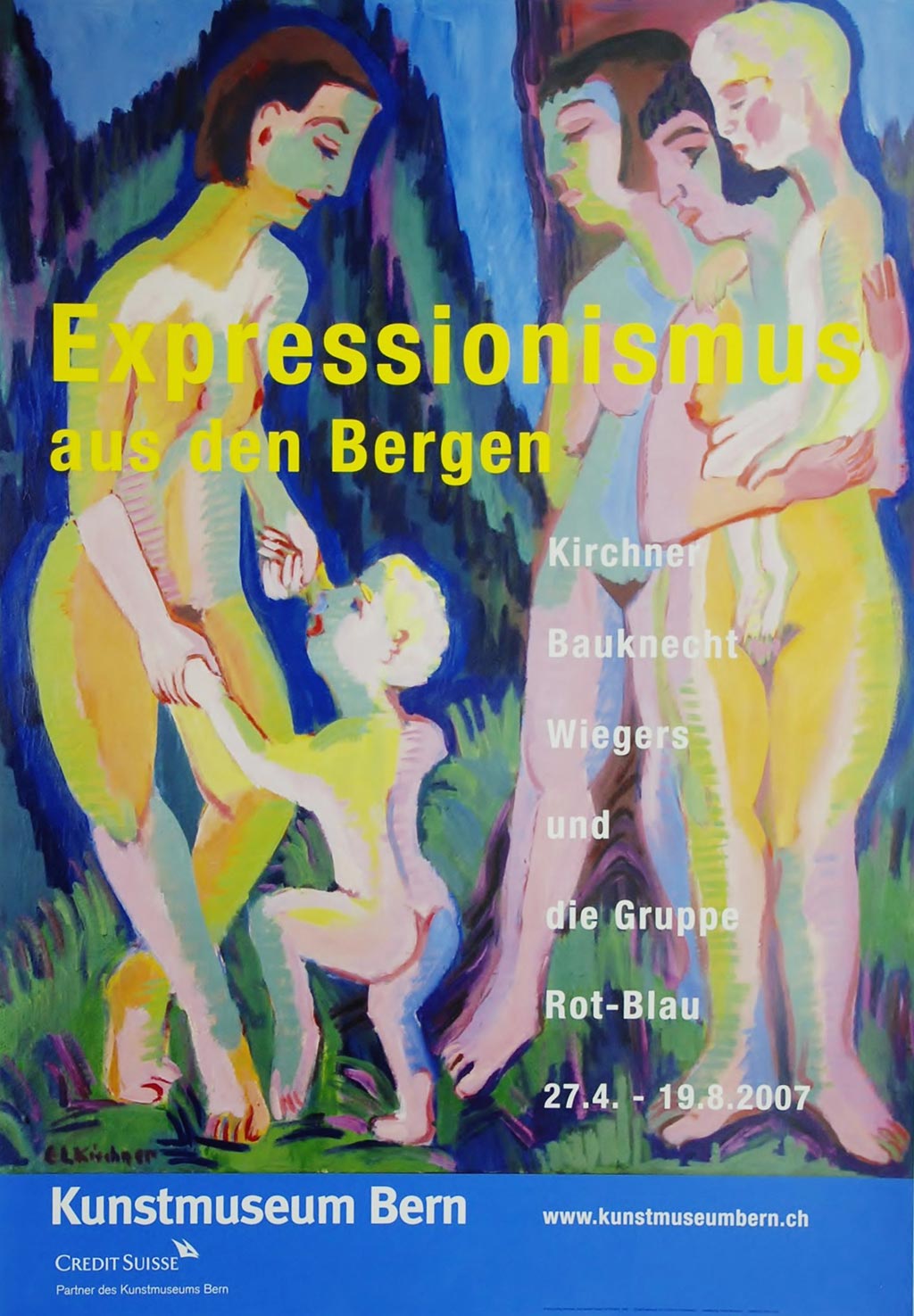 Expressionismus aus den Bergen, E.L. Kirchner
