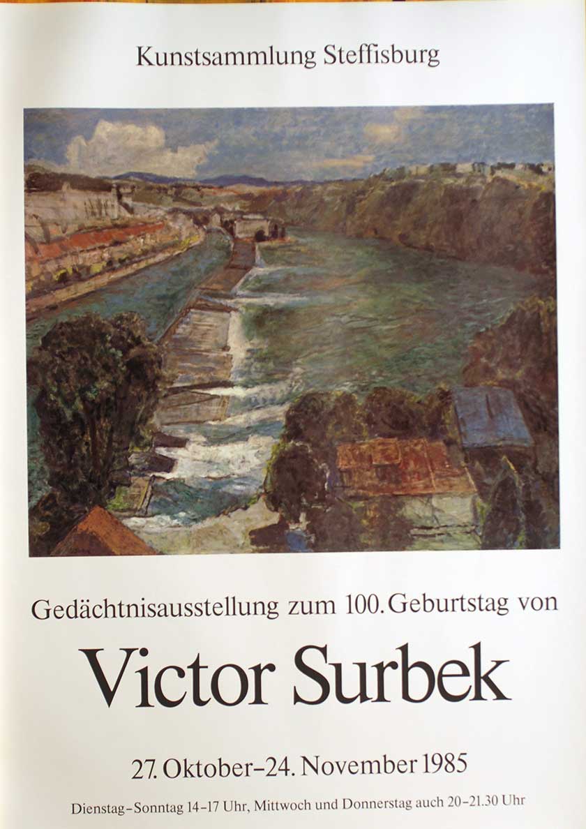 Gedächtnisausstellung zum 100. Geburtstag von Victor Surbek