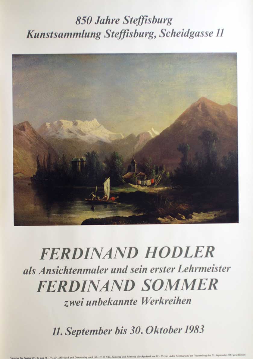 850 Jahre Steffisburg, Ferdinand Hodler und Ferdinand Sommer