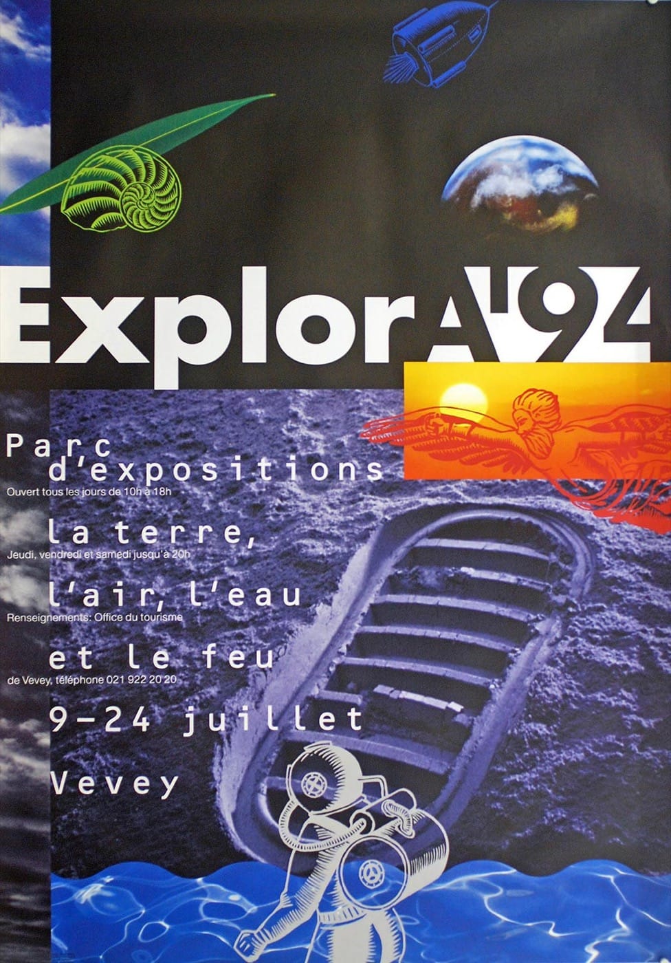 La terre, l'eau et le feu Explora 94