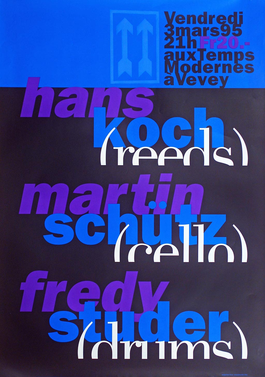 Hans Koch, Martin Schütz, Fredy Studer