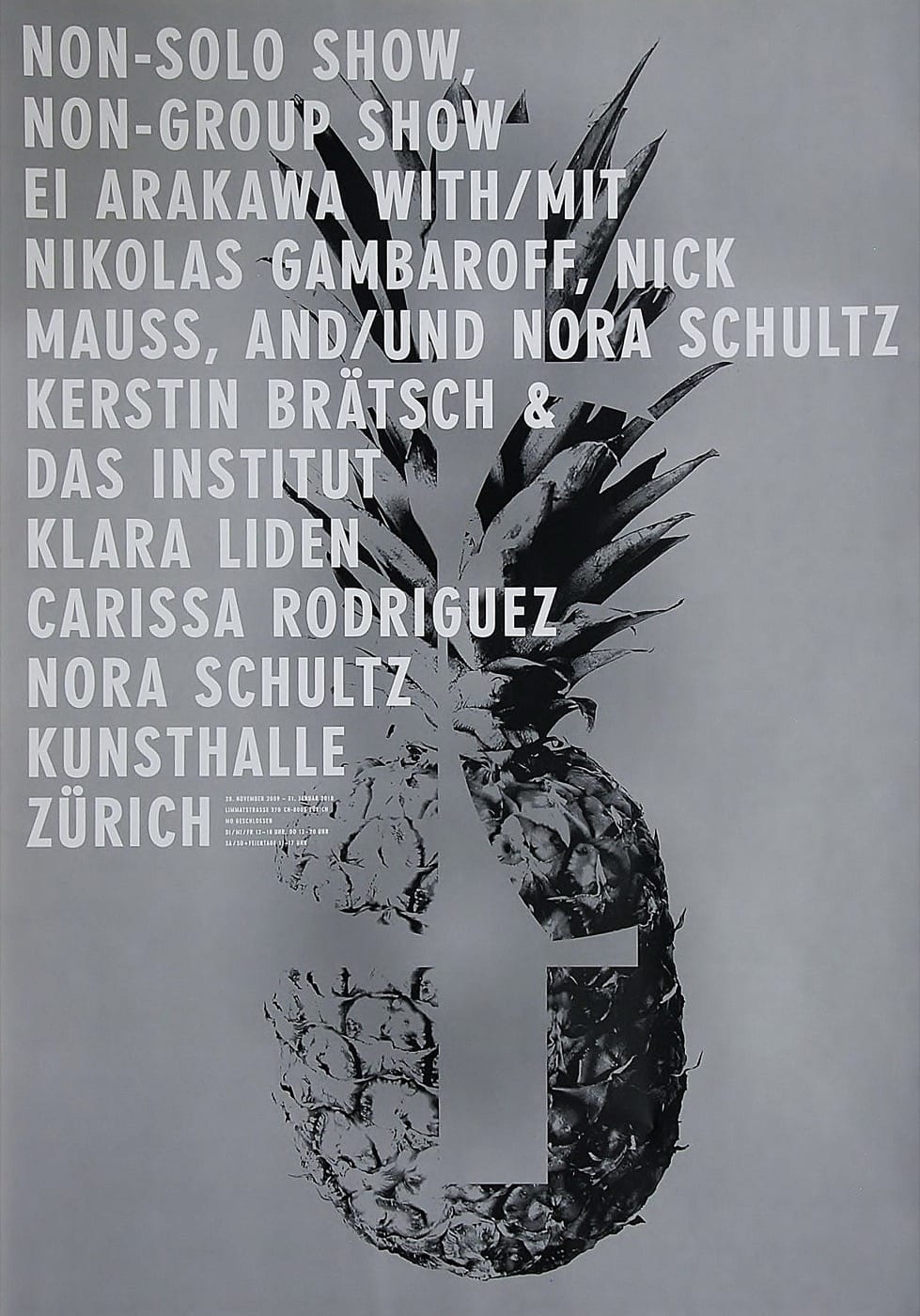 Non-Solo Show ..