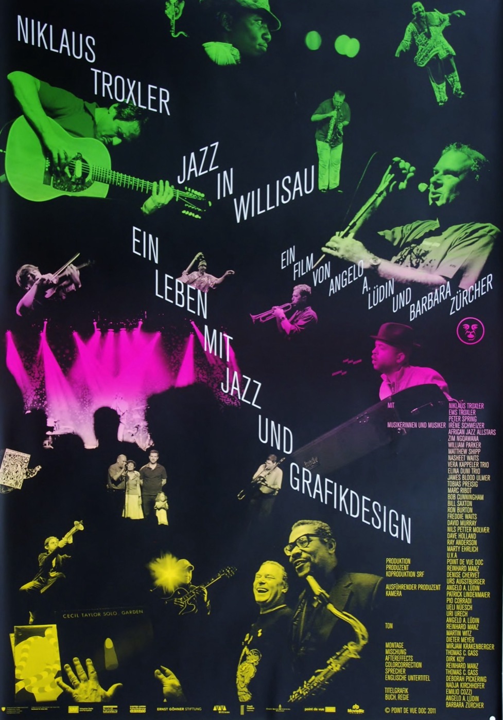 Niklaus Troxler  Jazz in Willisau - Ein Leben mit Jazz und Grafikdesigne
