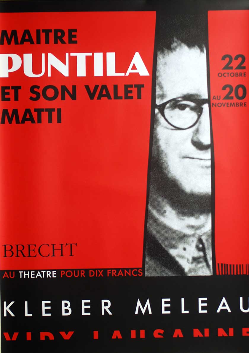 Maître Puntila et son Valet Matti