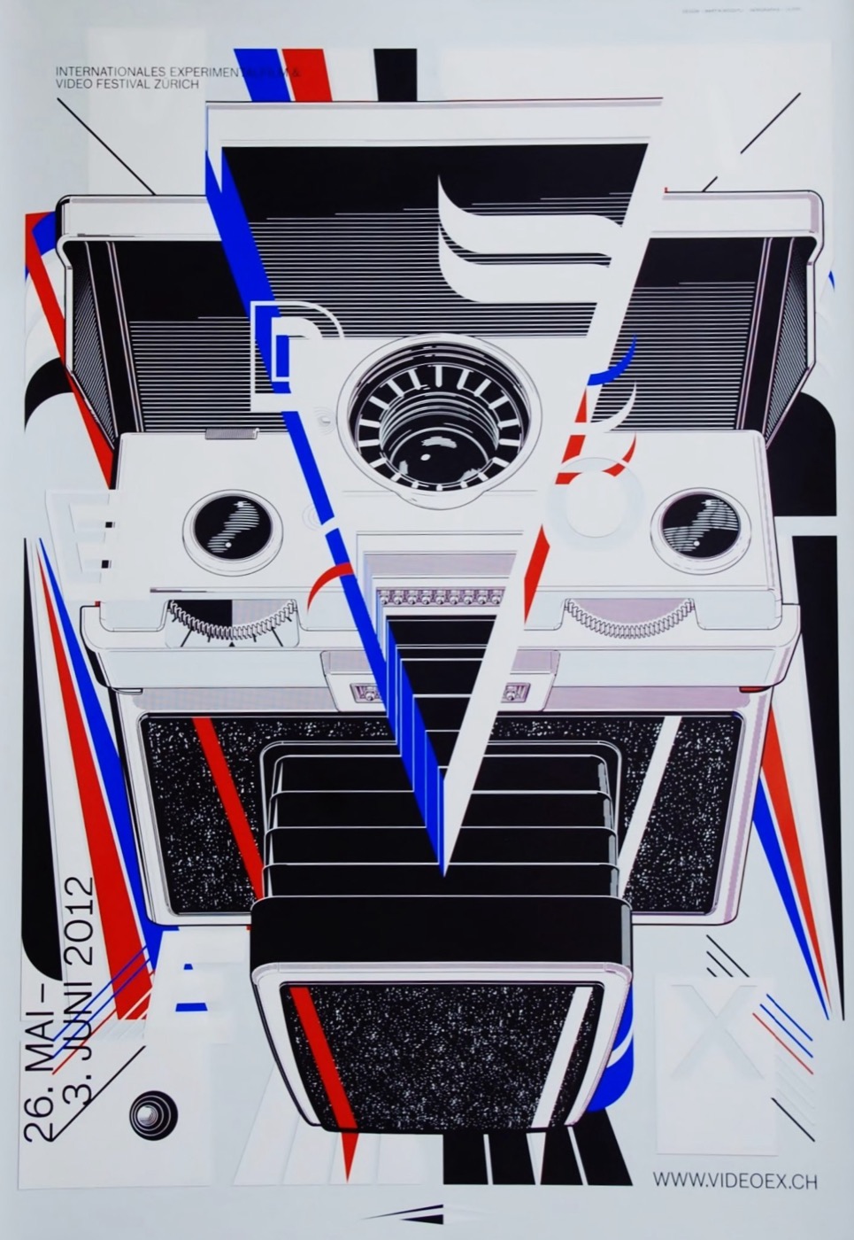 Videoex 2012 (blau/rot/violet)