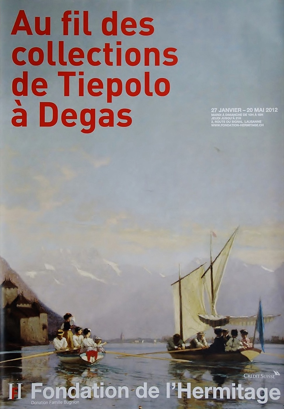 Au fil des collections de Tiepolo à Degas