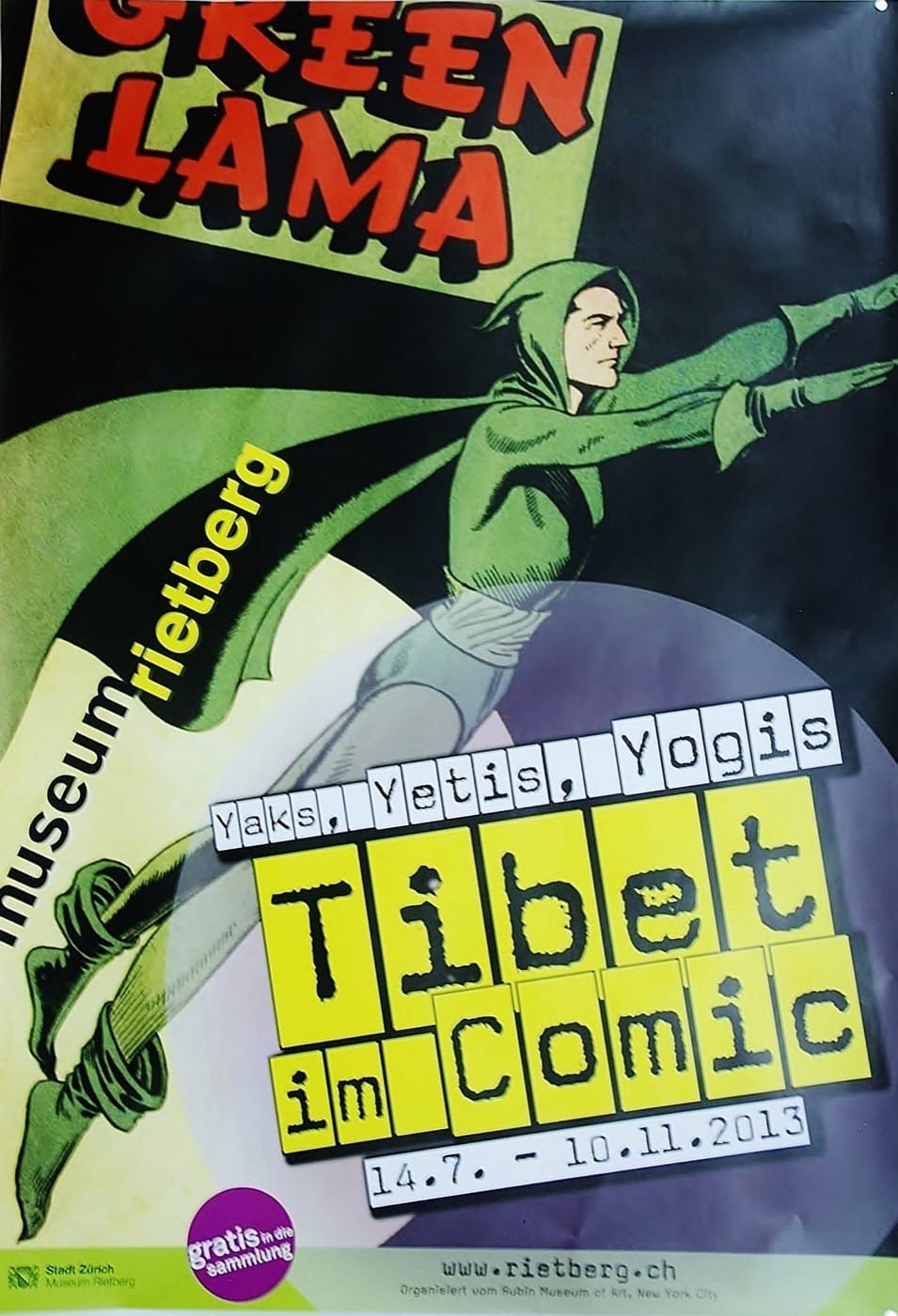 Tibet im Comic