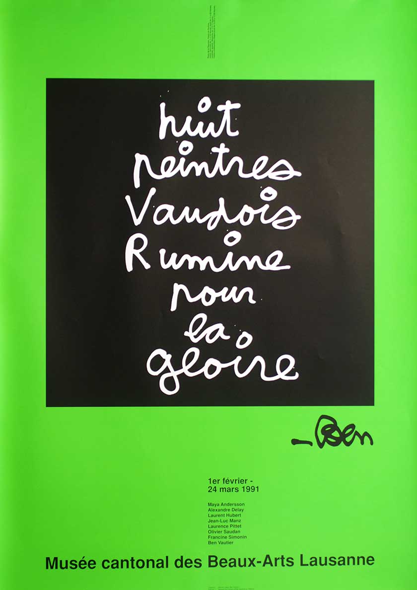 Huit peintres vaudois