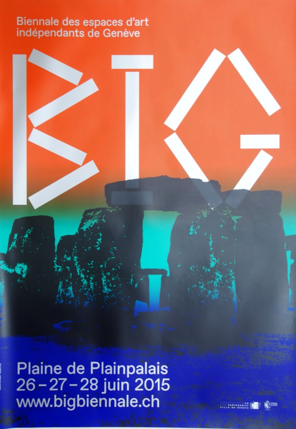 Biennale des espaces d'art indepemdants de Genève (rot)