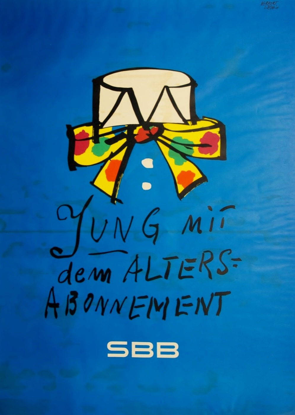 Jung mit dem Altersabonnement