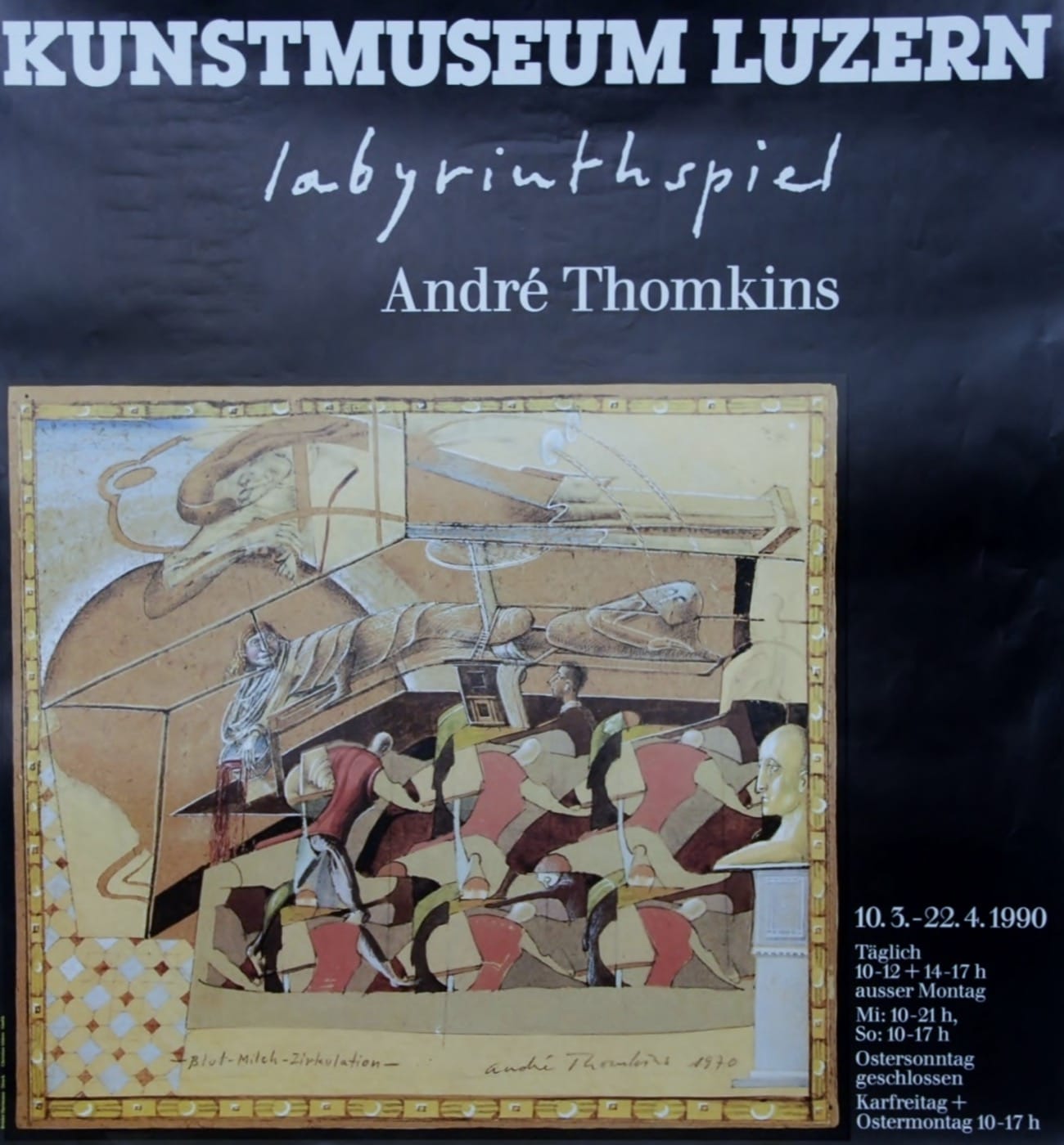 André Thomkins - Labyrinthspiel