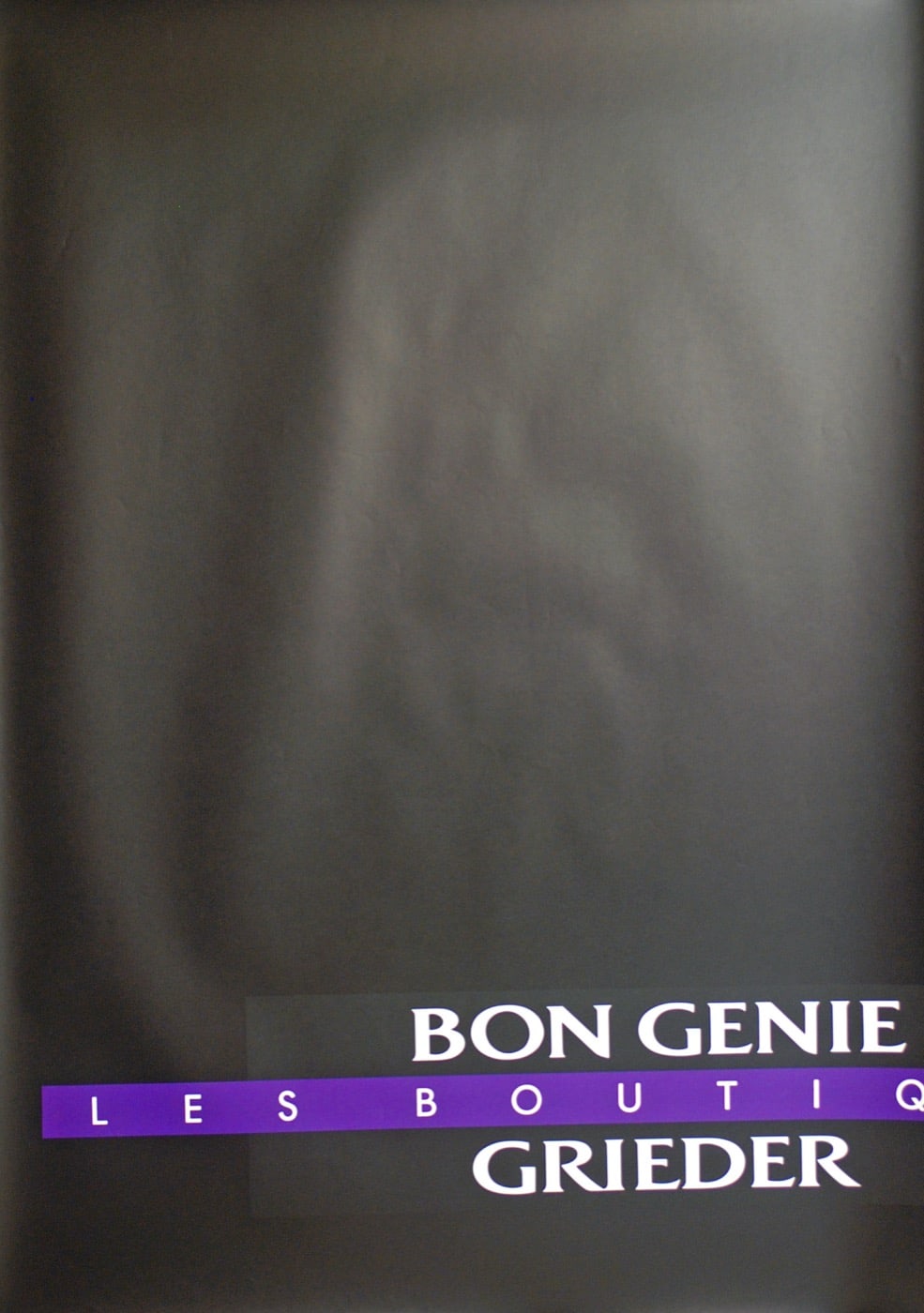 Grieder (B12) – by Jeker Werner – Unknown – World – Silkscreen – Purple [#409]