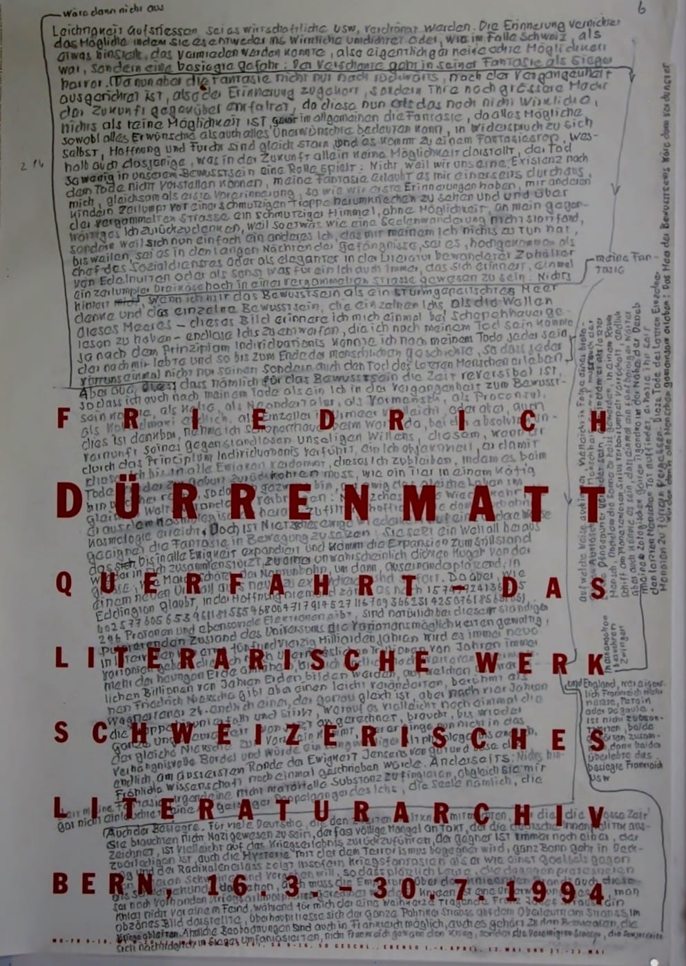 Friedrich Dürrenmatt - Querfahrt