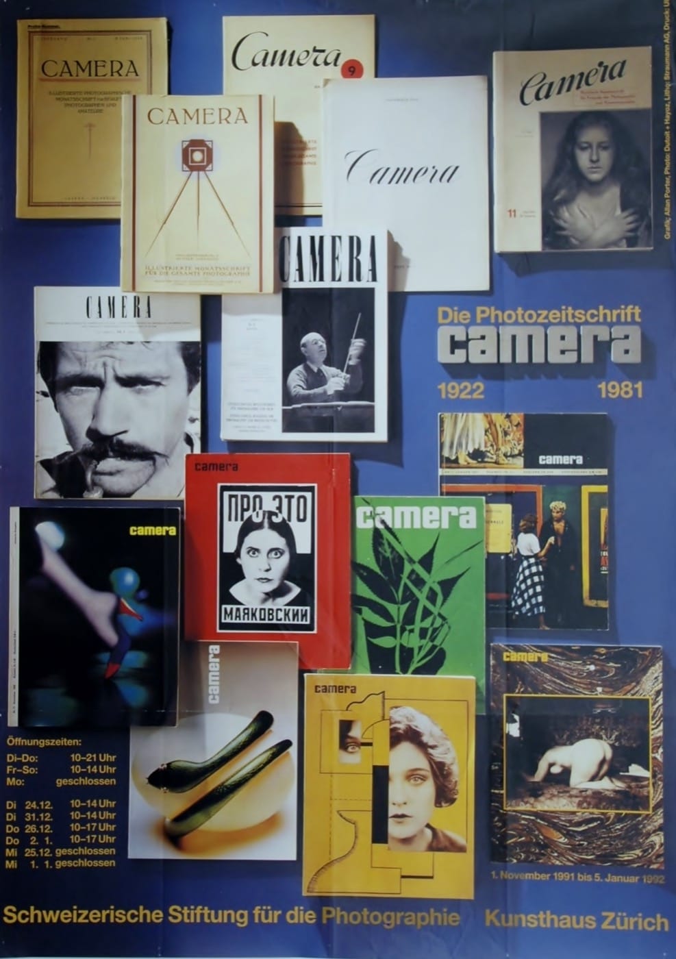 Die Photozeitschrift Camera 1922 - 1981