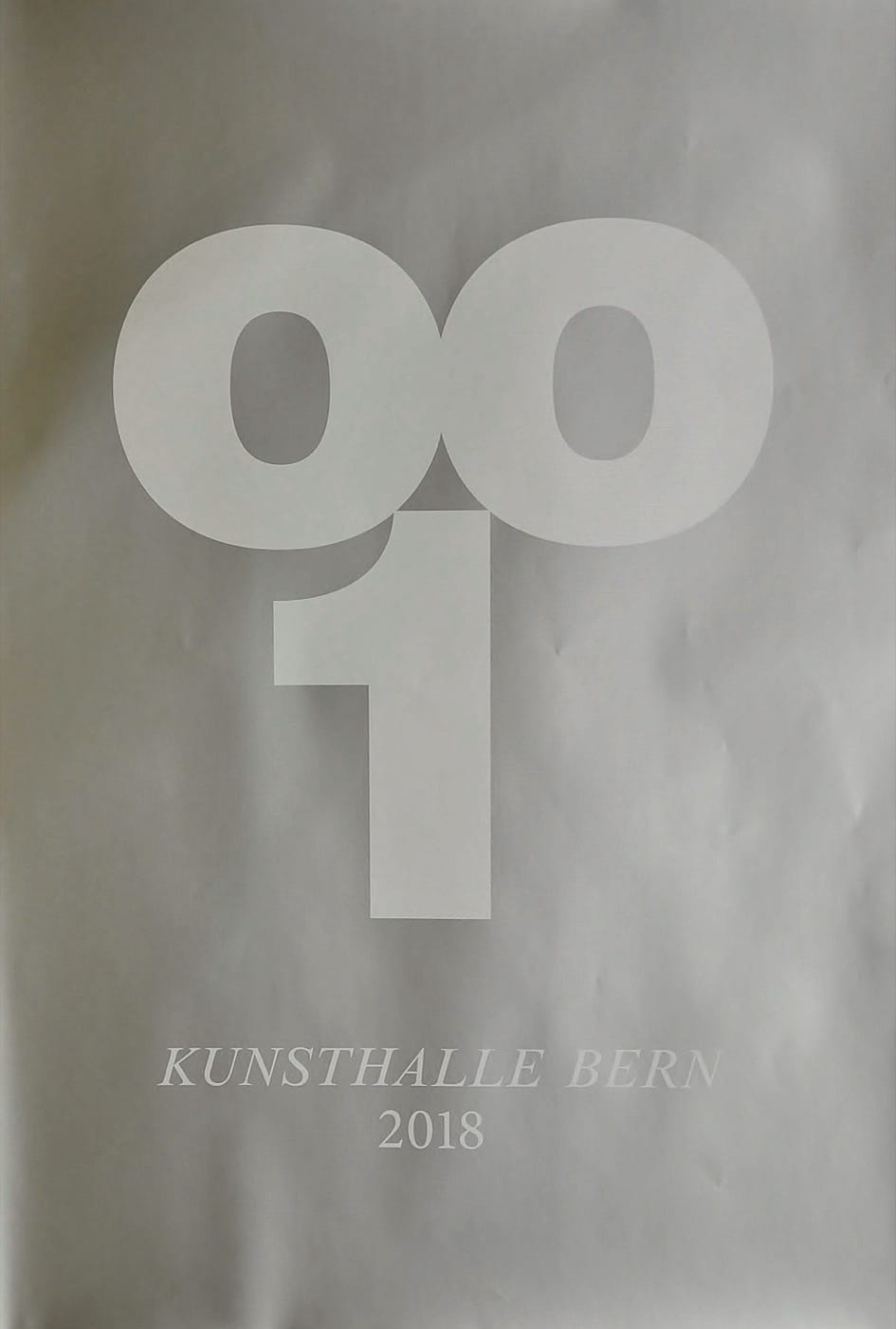 Kunsthalle Bern: 001 - Silber