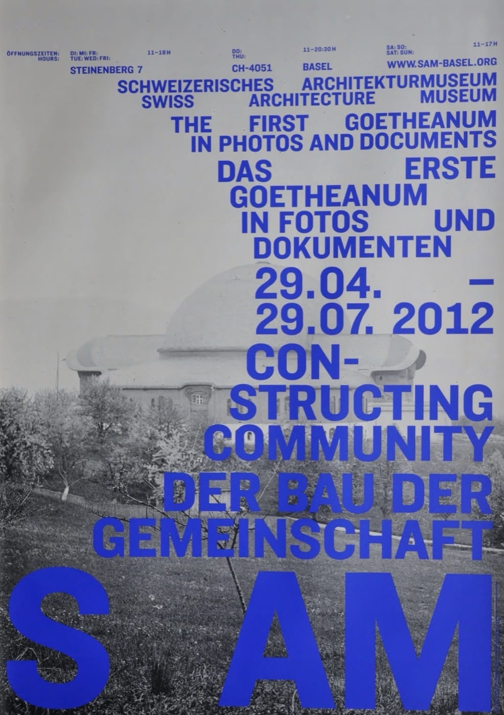The first Goetheanum in Photos and documents