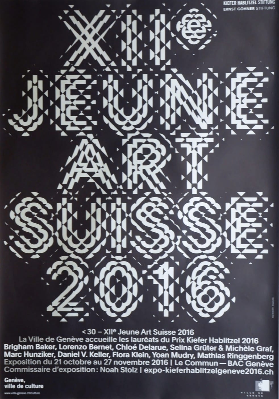 XII Jeune Art Suisse  2016