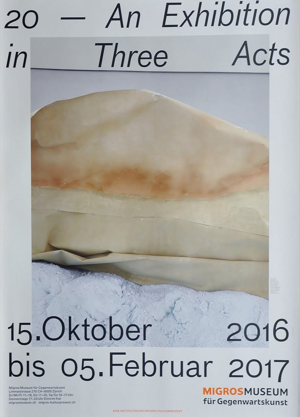 20 - An Exhibition in Three Acts