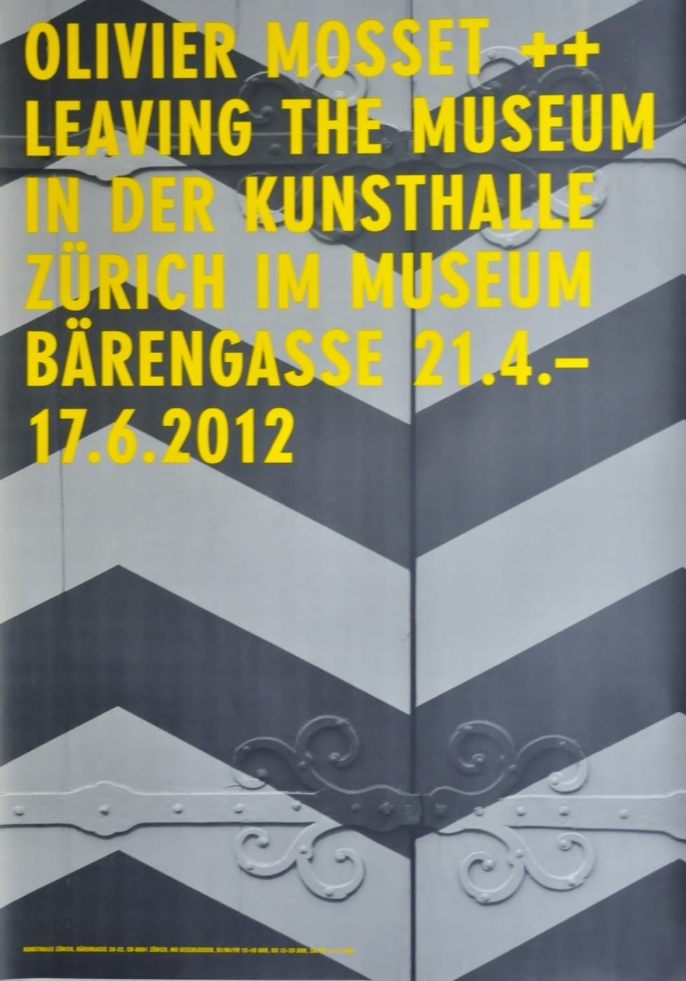 Leaving the museum