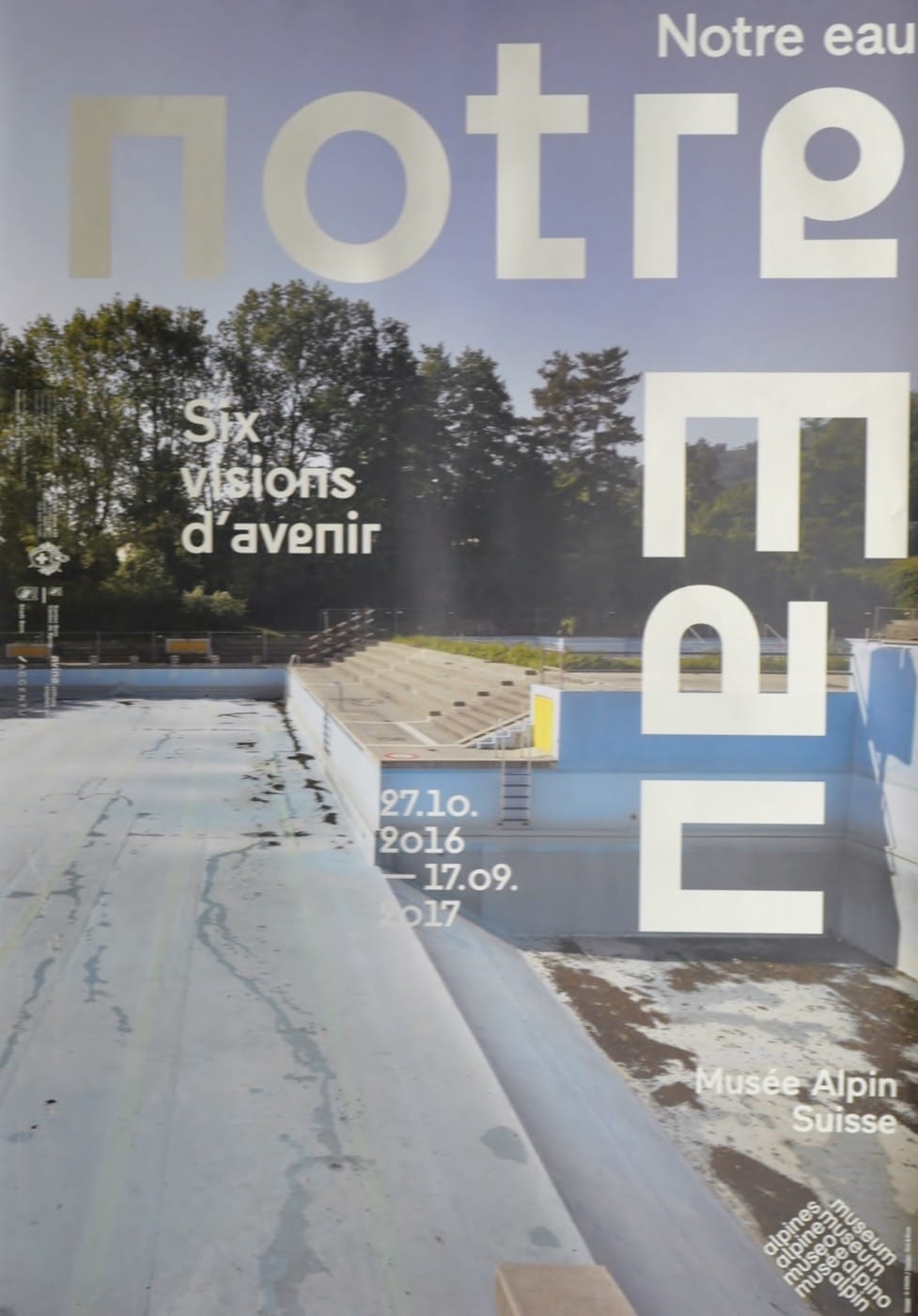 Notre Eau - leeres Schwimmbad