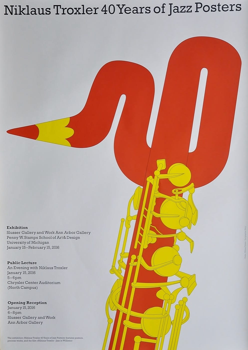 40 Years of Jazz Posters