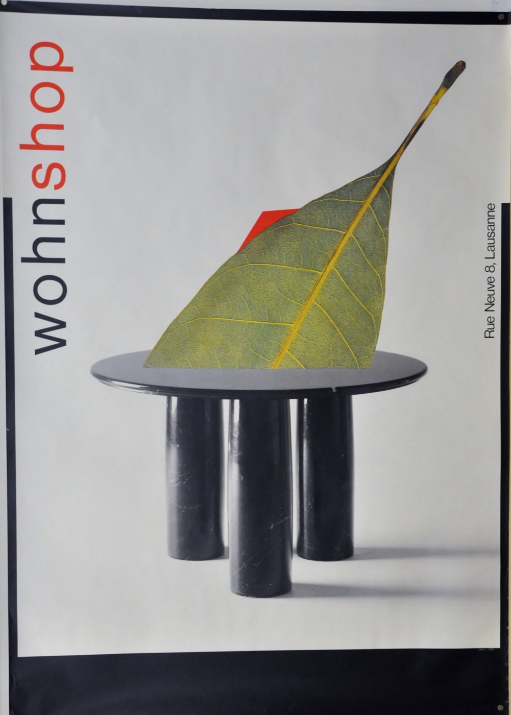 Wohnshop, Lausanne, Prämiertes Plakat EDI/APG