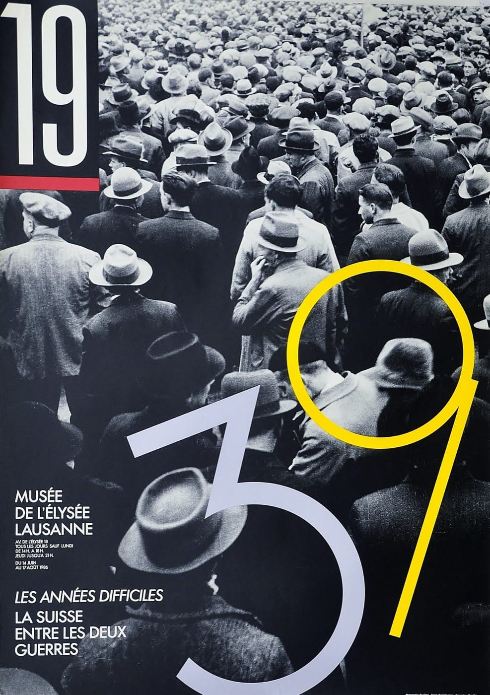 Les années difficile 1939