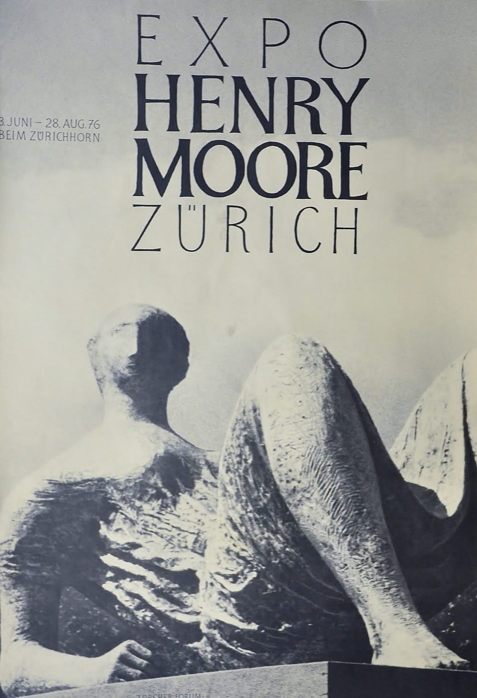 Expo Henry Moore Zürich 1976