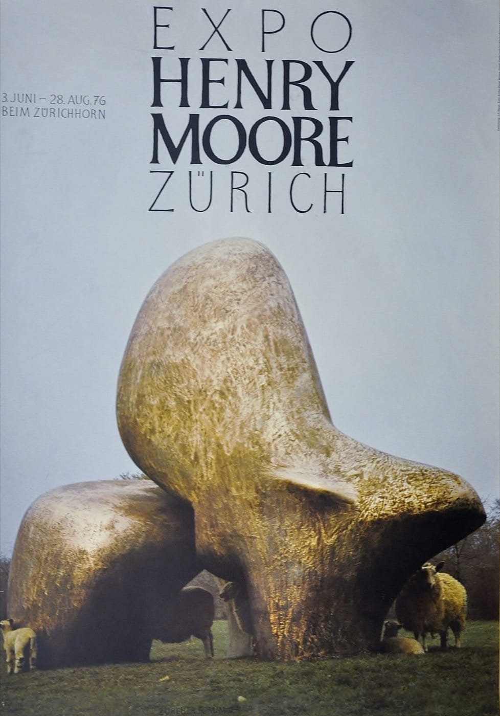 Expo Henry Moore Zürich 1977