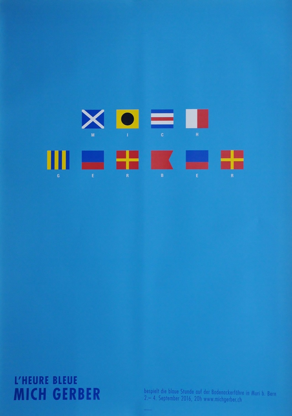 L'heure Bleue. Bodenackerfähre Muri