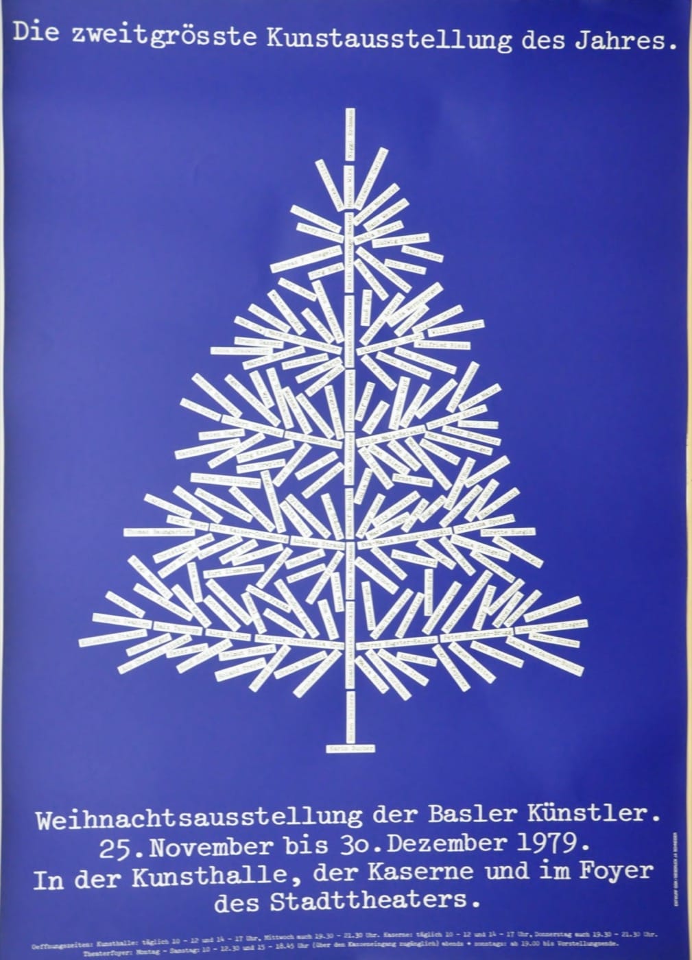 Weihnachtsausstellung der Basler Künstler