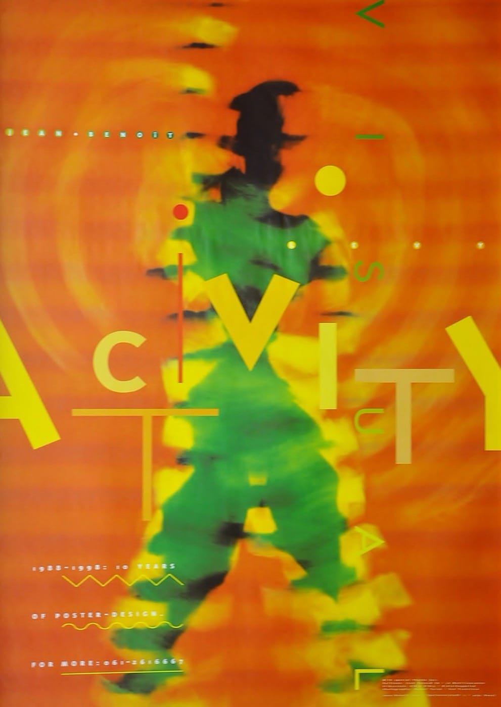 Activity Visual. 10 years Poster Design