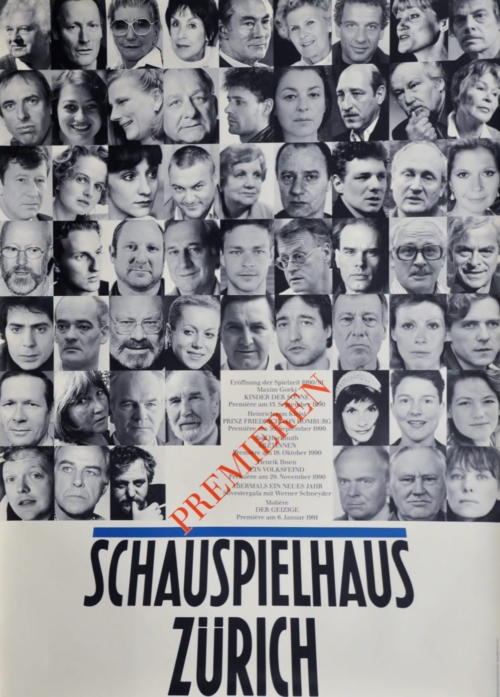 Premieren - Spielzeit 90 / 91
