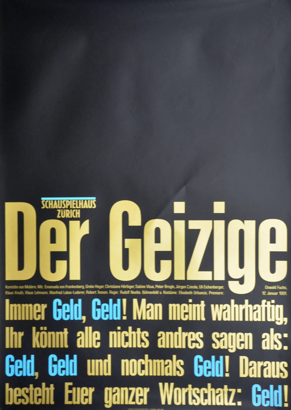 Molière. Der Geizige