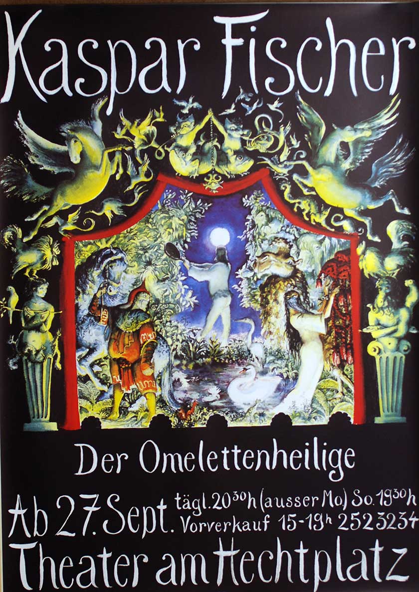 Kaspar Fischer, Der Omelettenheilige