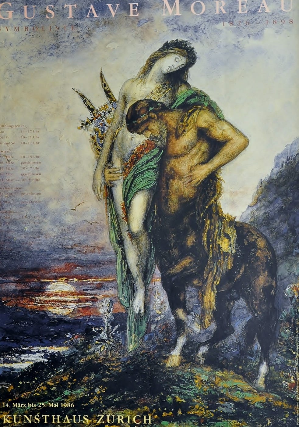 Poete mort porté par une Centaur