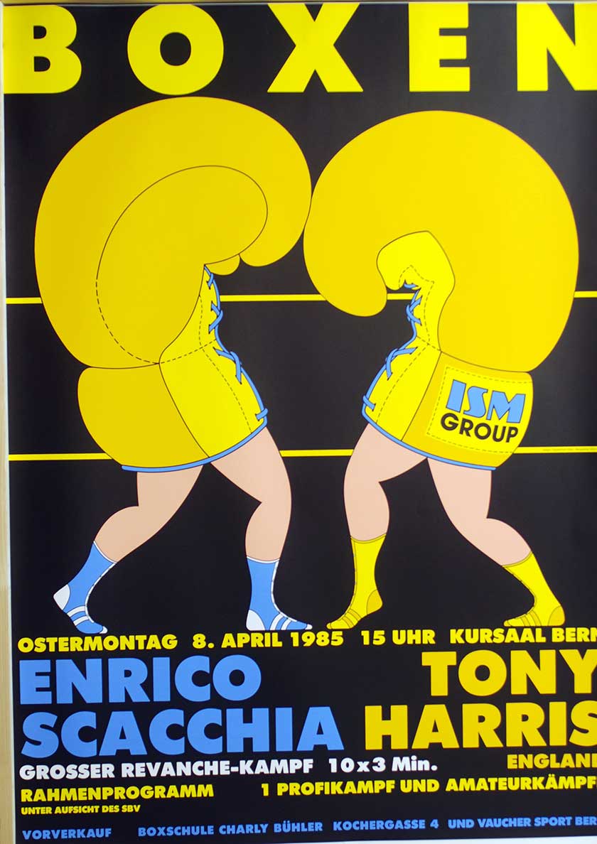 Boxen: Enrico Scacchia vs. Tony Harris