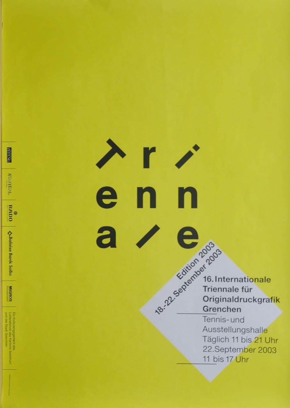 16. Internationale Triennale für Originaldruckgrafik