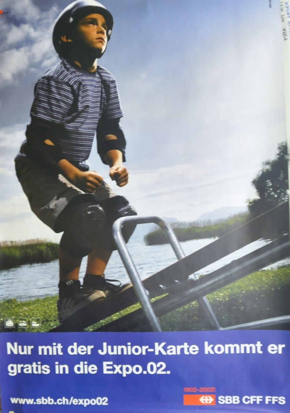 Landesausstellung Expo.02 Nur mit der Junior-Karte kommt er gratis in die Expo.02