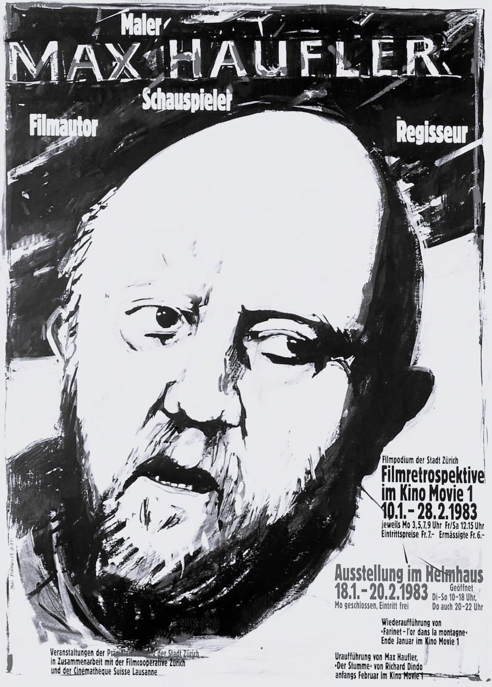 Max Haufler, Filmretrospektive