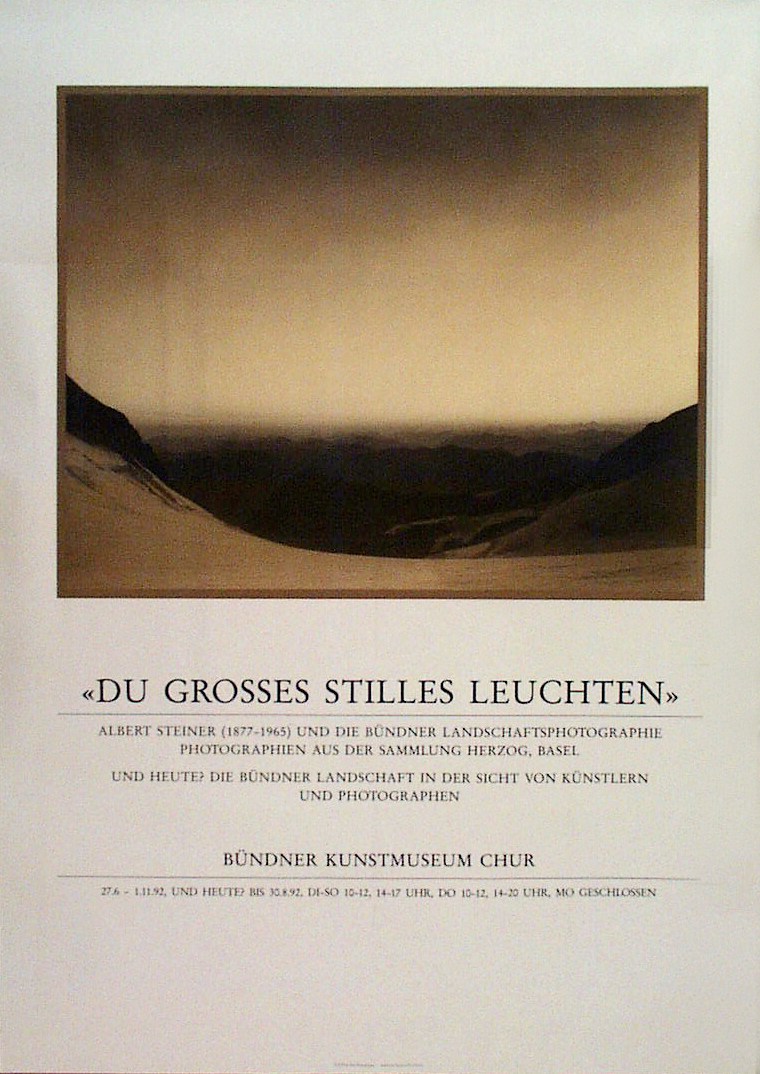 Du grosses stilles Leuchten