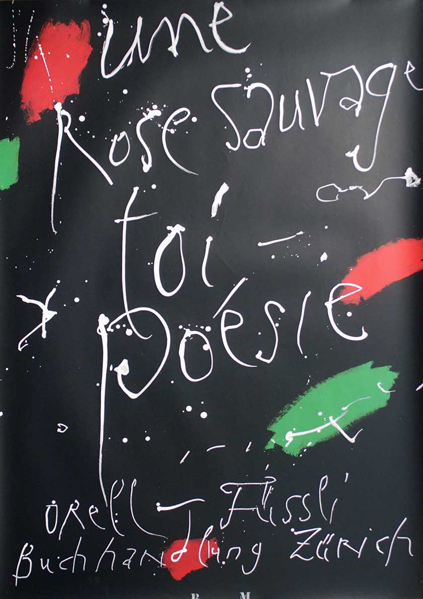 Une rose sauvage, toi - poésie